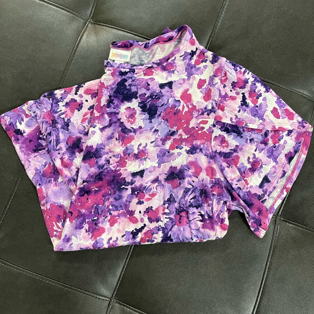 Lularoe Olive Floral Top